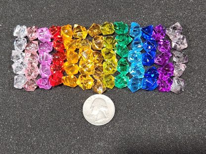 Translucent Colored Plastic Gems - Game Resources / Point Tokens - Image 2