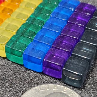 Plastic and Wooden Cubes | Board Game Pieces