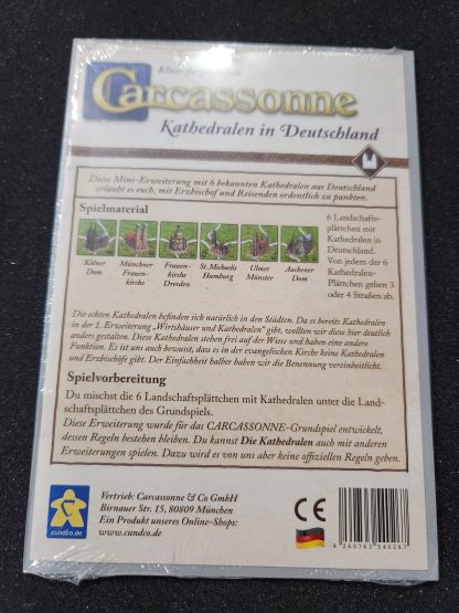 Cathedrals in Germany - Carcassonne Expansion (new edition) Eng/Ger - Image 2