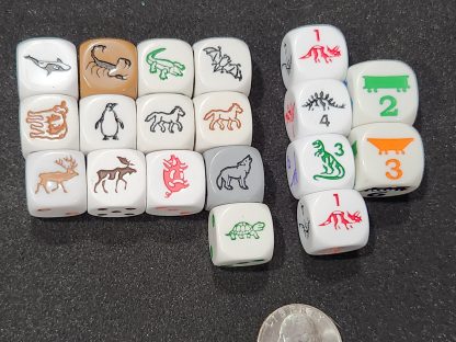 Animal / Train dice