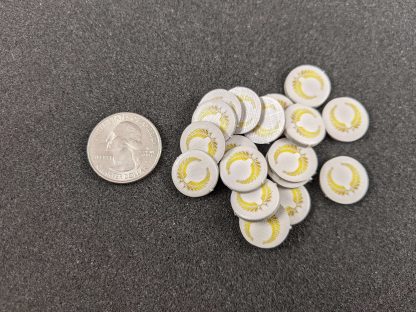 cardboard victory point token