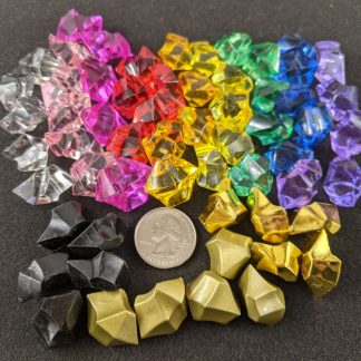 large plastic crystal gems