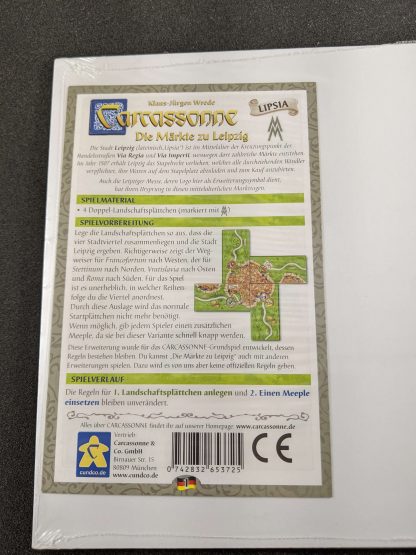 Carcassonne Expansion back