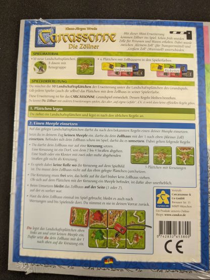 Carcassonne Expansion back