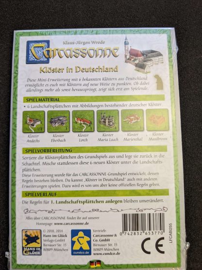 Carcassonne Expansion back