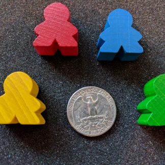 Children of Carcassonne meeples