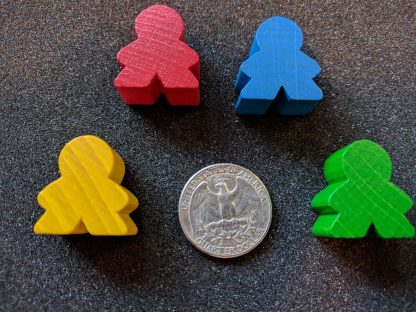 Children of Carcassonne meeples