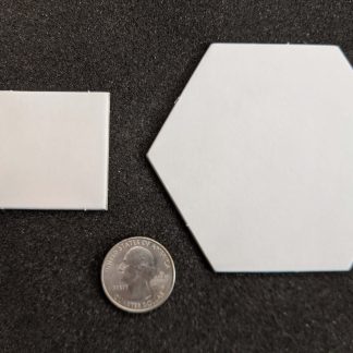 Blank square and hexagon tiles (catan sized)