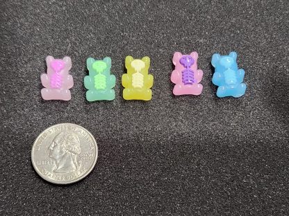 Gummy Bears with skeletons