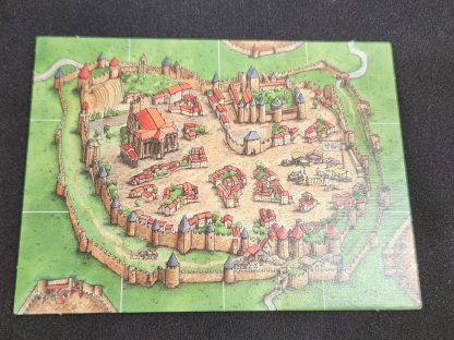 Carcassonne Starting City Tile