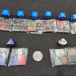 Doll house books with detailed covers.