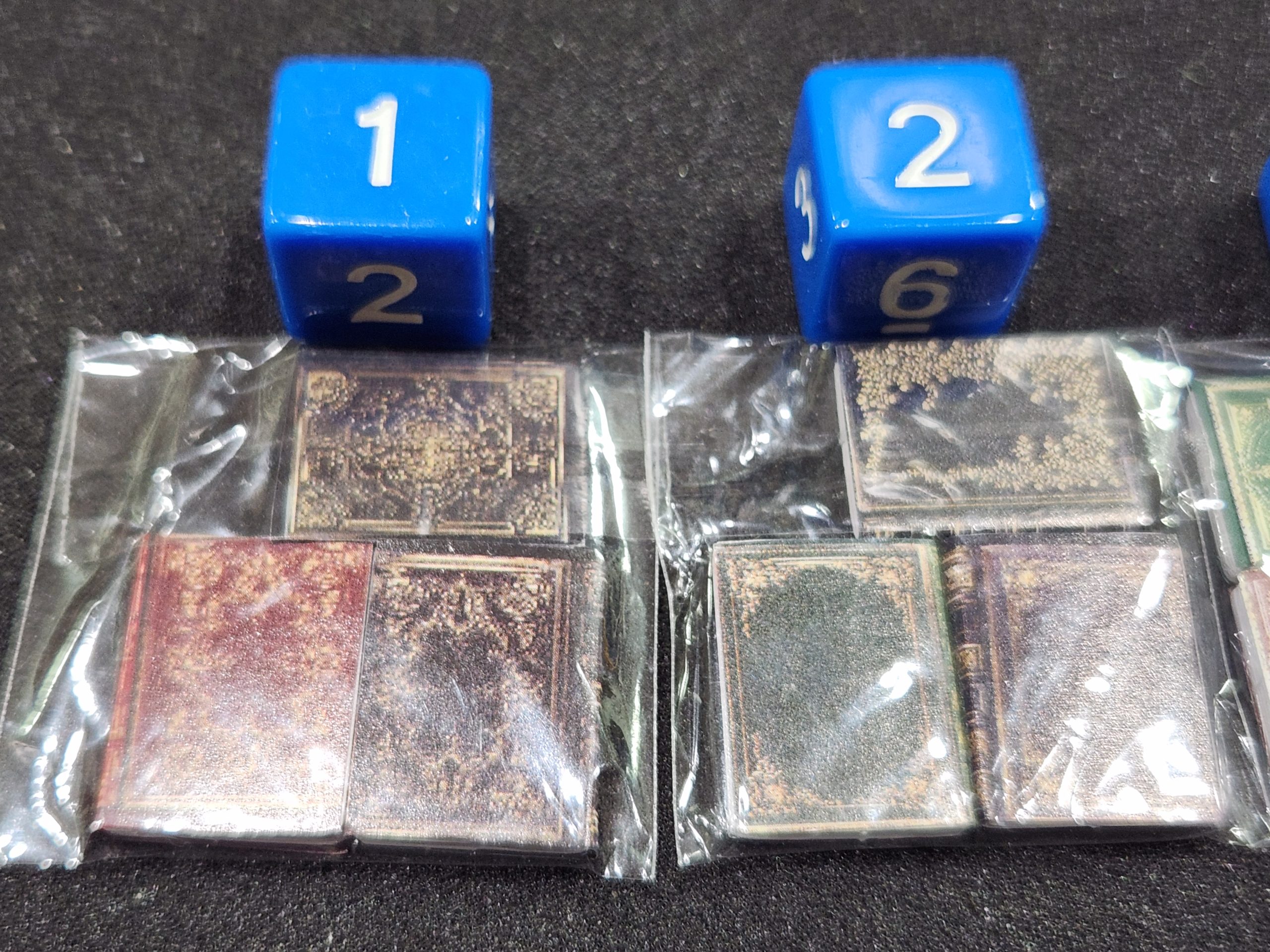 Doll house books with detailed covers. - Image 3