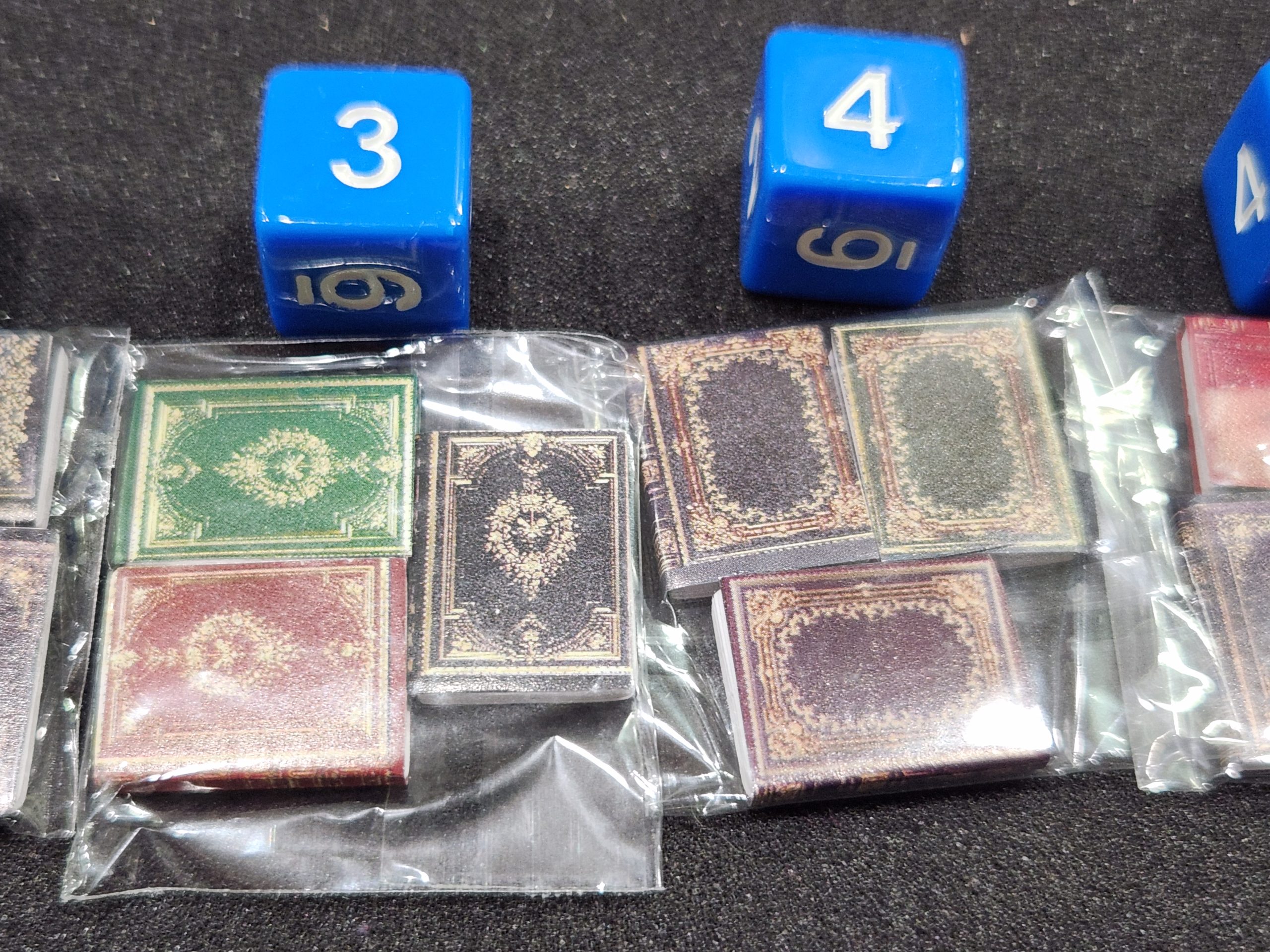 Doll house books with detailed covers. - Image 4